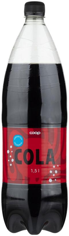 Coop Cola Sokeriton virvoitusjuoma 1,5 l kmp