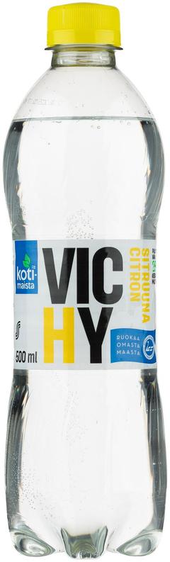 Kotimaista sitruuna vichy kivennäisvesi 0,5l
