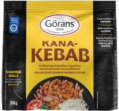 Görans grillattuja kanakebablastuja 250 g
