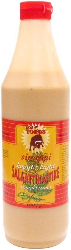Los Toros salaattikastike 1kg sinappi