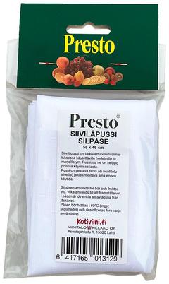 Presto siiviläpussi kotipanimokäyttöön
