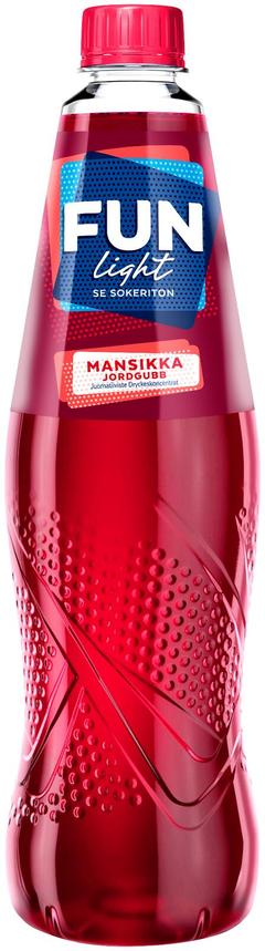 FUN Light mansikanmakuinen juomatiiviste 0,5l