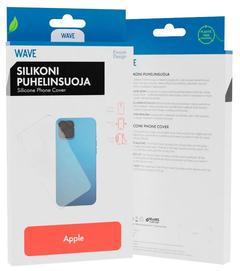 Wave Silikonisuoja, Apple iPhone 13 mini, Kirkas