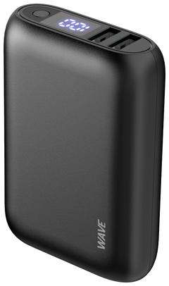 Wave Pocketpower lisävirta 10000 mAh musta