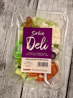 Ateriasalaatti kreikkalainen, Sirkiä Deli