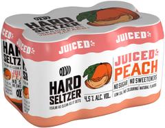 6xOLVI Hard Seltzer Juiced Peach 4,5 % 0,33 l tlk
