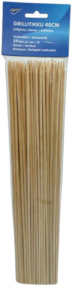 Spen grillitikku 40cm 50kpl