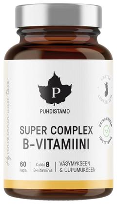 Puhdistamo Super Complex B-vitamiini 60kaps