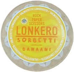 RPS Lonkerosorbetti Banaani Pakaste 170ml