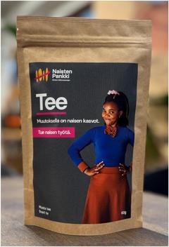 Naisten Pankki musta tee 60g