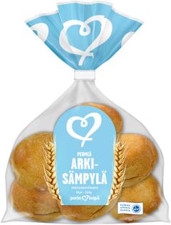 Porin Leipä Pehmeä arkisämpylä 6 kpl/360g