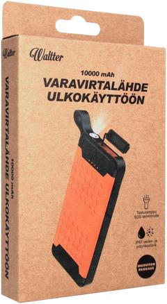 Waltter Eco 10000mAh virtapankki ulkokäyttöön
