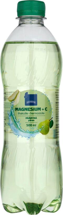 Coop päärynä magnesium + C-vitamiini hiilihapotettu juoma 0,5l