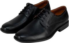 House miesten nahkaiset pukujalkineet Anton Leather Black