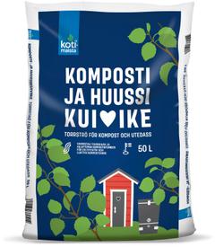 Kotimaista komposti- ja huussikuivike 50 L