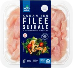 Kotimaista kanan iso fileesuikale maustamaton 300g