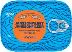Coop janssonfileet maustekastikkeessa 145/94 g