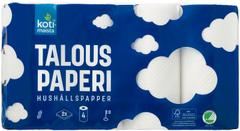 Kotimaista talouspaperi 4rl valkoinen