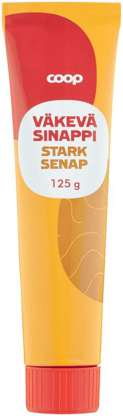 Coop sinappi väkevä 125 g