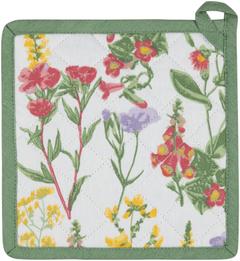 House patalappu Wild floral 22x22 cm vihreä