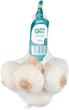Coop Valkosipuli 250 g
