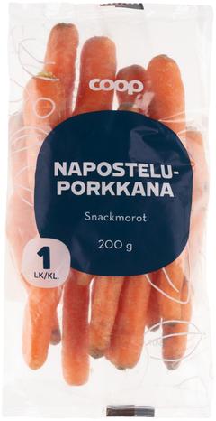 Coop naposteluporkkana 200 g Tanska