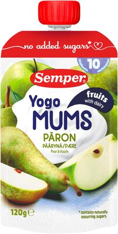 Semper Yogomums Päärynä jogurttihedelmäsose 10 kk 120g