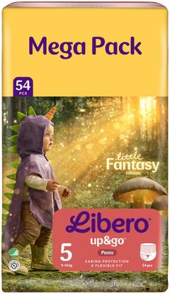 LIBERO Up&Go housuvaippa koko 5, 54 kpl, 9-14 kg
