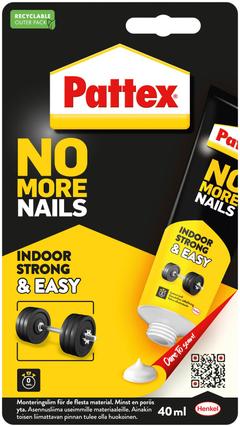 Pattex asennusliima No More Nails Strong & Easy 40 ml