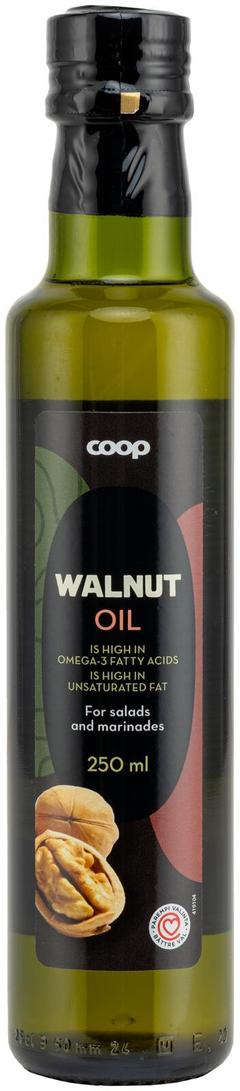 Coop saksanpähkinäöljy 250 ml