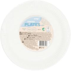 Coop kartonkilautanen 23 cm pinnoitettu 20 kpl