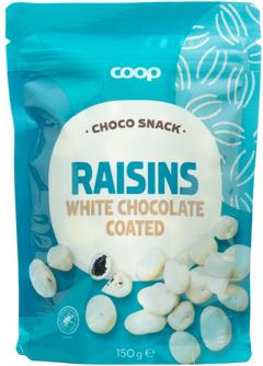 Coop valkosuklaarusinat 150 g