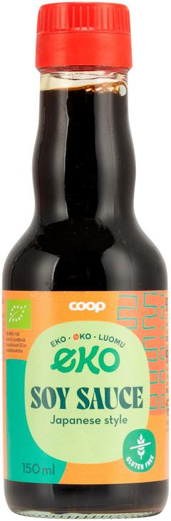 Coop gluteeniton soijakastike luomu 150 ml