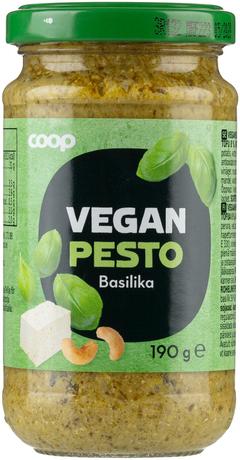 Coop basilikapesto vegaaninen 190 g