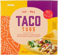 Coop Taco tubs 8 kpl 145 g