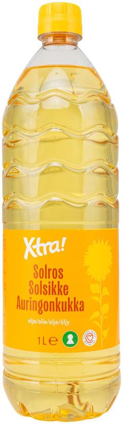 Xtra auringonkukkaöljy 1 l