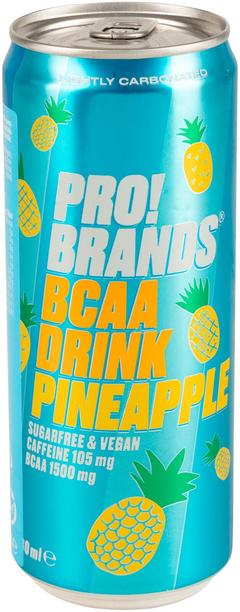 ProBrands BCAA-juoma ananaksenmakuinen 330ml