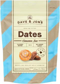 Dave&Jons taatelit kanelipulla 125 g