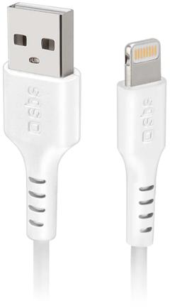SBS latauskaapeli Usb-A To Lightning 1 M valkoinen