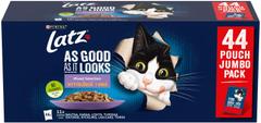 Latz 44x85g AGAIL Mixed lajitelma hyytelössä 4 varianttia kissanruoka