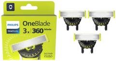 Philips Vaihtoterät OneBlade 360 3 kpl QP430/50