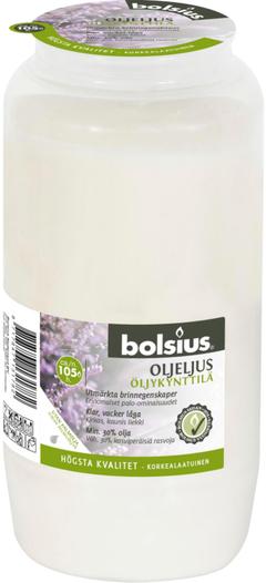 Bolsius iso öljykynttila 100 h