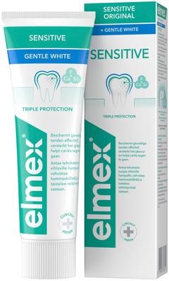 elmex Sensitive Original + Gentle Whitening hammastahna 75ml