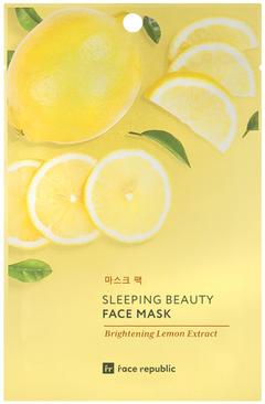 Face Republic Brightening Lemon kangasnaamio kasvoille 23 ml