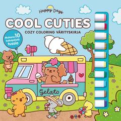 Cool Cuties - Cozy coloring värityskirja