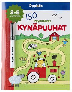 Greenwell, ISO Pyyhittävät kynäpuuhat -puuhakirja 3-5 v