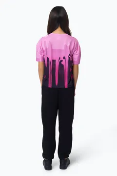 Hype nuorten t-paita Drip - pink - 2
