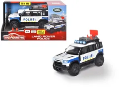 Majorette Grand Series Land Rover, suomalainen poliisiauto, valo- ja äänitoiminto, 12,5 cm - 1