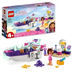 LEGO Gabby's Dollhouse 10786 Gabbyn ja Merikatin laiva ja kylpylä - 4