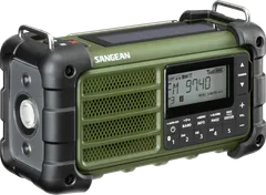 Sangean MMR-99 ladattava AM/FM-radio bluetooth yhteydellä, Forest-green - 2
